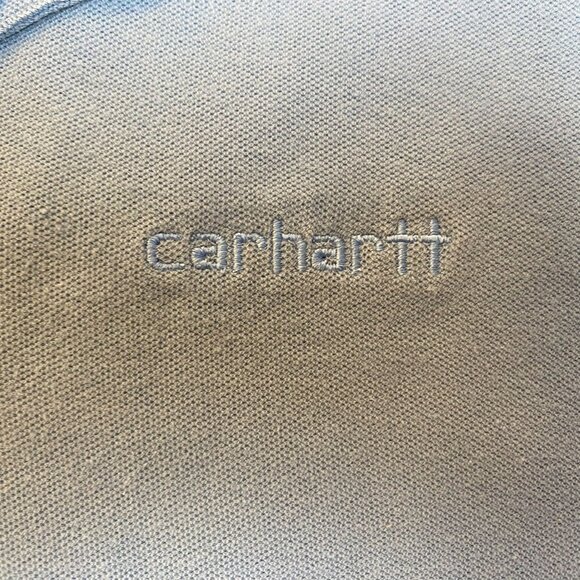 Carhartt Mens Polo Shirt Large Blue 100% Cotton Casual Wear Durable - Picture 7 of 11